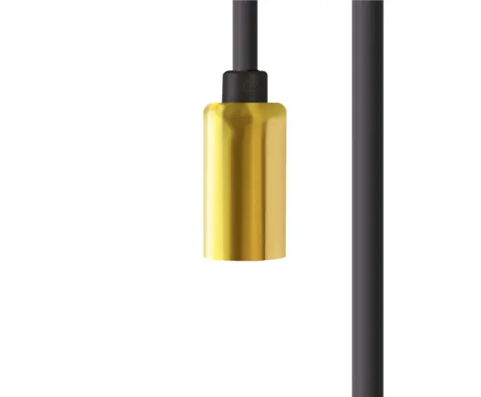 Właśnie dodano - Zawiesie do lampy wiszącej G9 czarno-złote 2,5m Nowodvorski CABLE