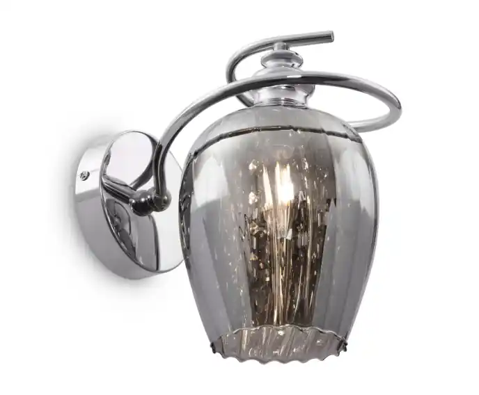 Lampa ścienna szklany klosz z kryształami Blues Maytoni MOD033-WL-01-N | Hit sprzedaży
