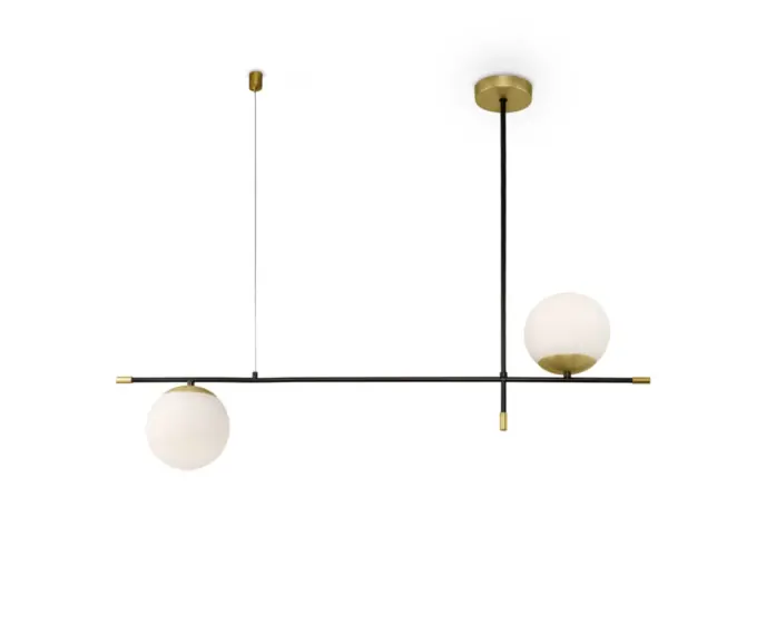Lampa wisząca białe kule Nostalgia Maytoni MOD048PL-02G | Superoferta