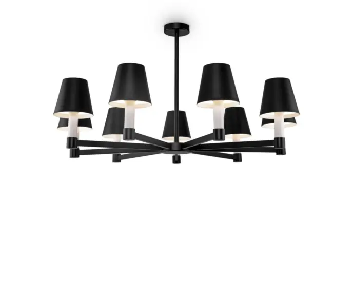 Oferta promocyjna - Lampa wisząca czarne abażury Tet-a-tet Maytoni MOD104PL-09B