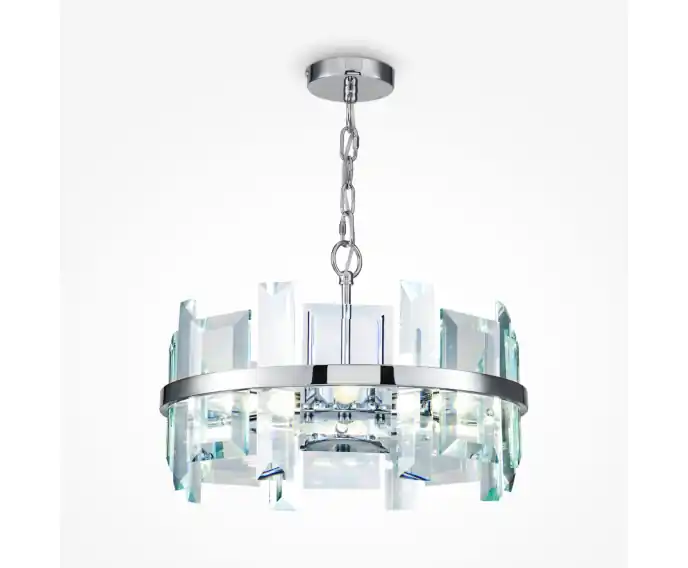 Lampa wisząca kryształowa chrom Cerezo Maytoni MOD201PL-05N | Bezpieczne zakupy