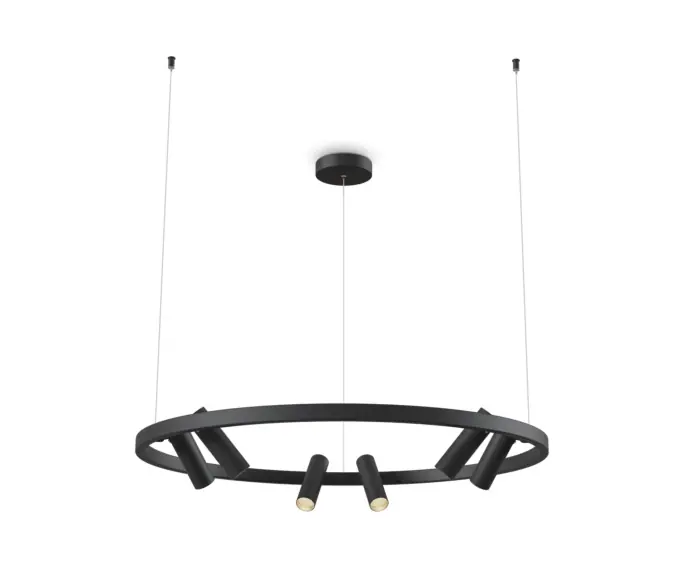 Lampa wisząca okrągłą z reflektorami Satellite Maytoni MOD102PL-L42B | Kupuj bezpiecznie