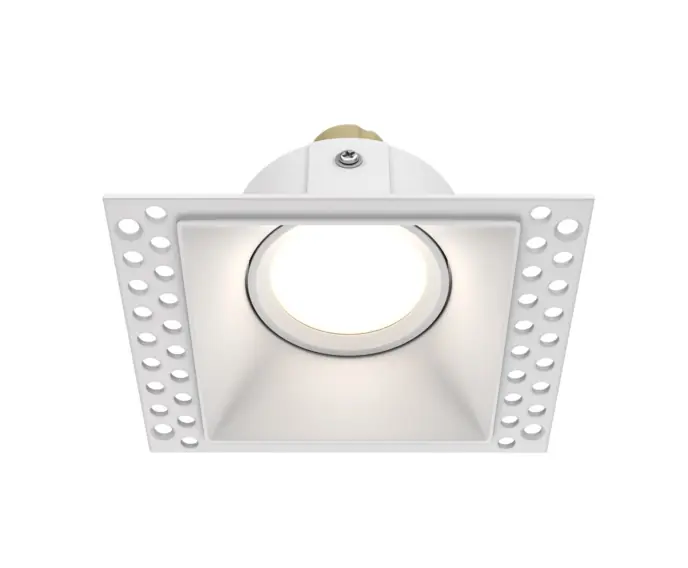 Najwyższa jakość - Oprawa sufitowa lampa podtynkowa Maytoni Technical Dot Maytoni DL042-01-SQ-W