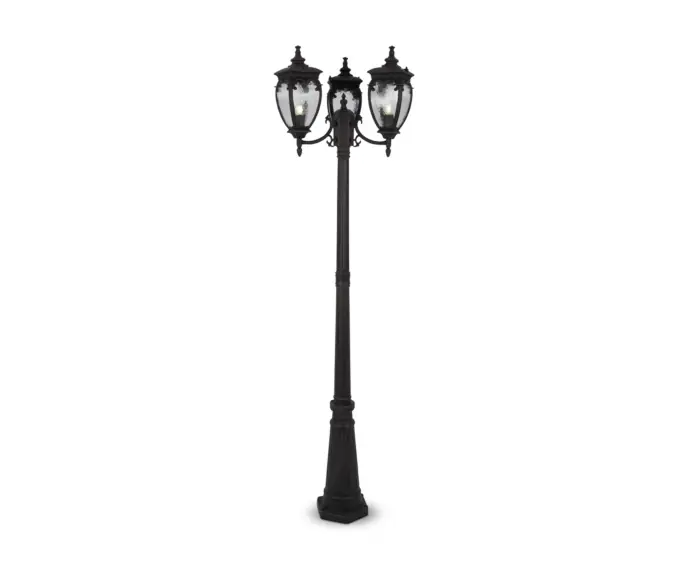 Słupek oświetleniowy latarnia uliczna Maytoni Outdoor Fleur Maytoni O414FL-03BZ - Ograniczona dostępność