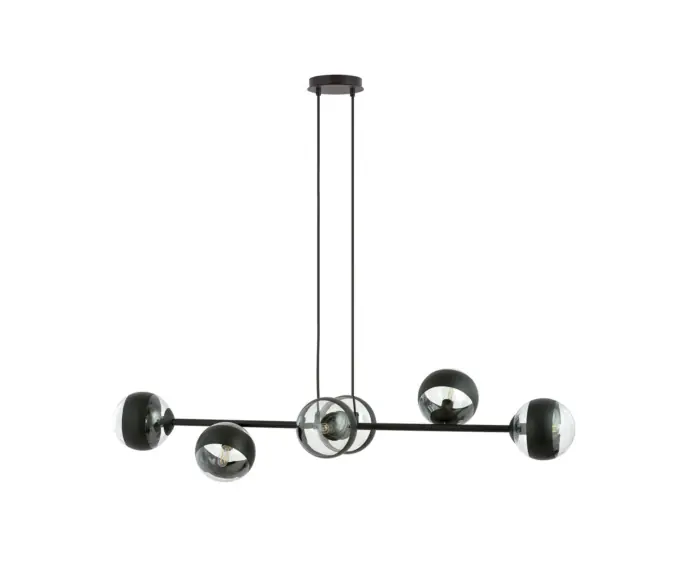 Lampa wisząca żyrandol ROSSI 6 BL STRIPE Emibig 1229/6 - Na zamówienie