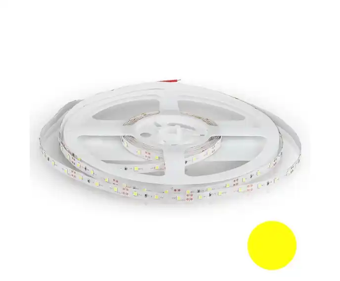 Ostatnie dni | Taśma LED V-TAC SMD3528 300LED IP20 3,6W/m VT-3528 60-IP20 Kolor Żółty 400lm