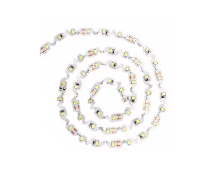 Taśma LED V-TAC S-Shape Zig Zag do zakrętów SMD2835 300LED 12V IP20 VT-2835-60-S 6400K 300lm | Na stanie