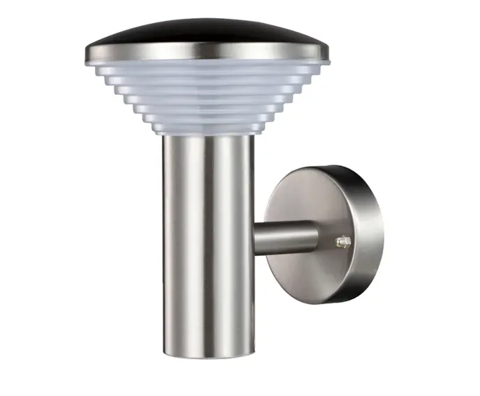 Kinkiet zewnętrzny inox LED prosty satyna 4000K PIRAMIDA 304360 Polux | Ostatnie dni promocji