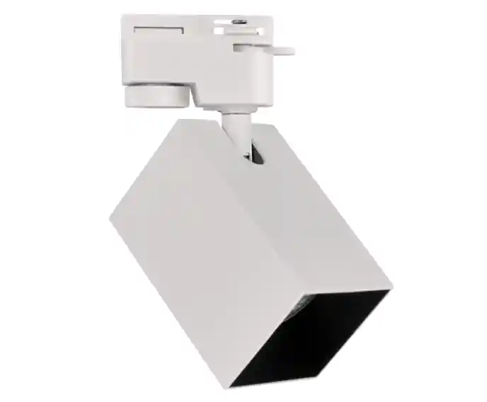 Promocja - Reflektor szynowy Biały+czarny GU10 SQUARE 321749 Polux
