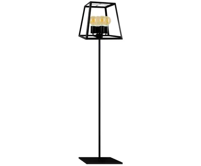 Lampa podłogowa czarna E27x4 FINLAND 308696 Polux - Bezpieczna płatność
