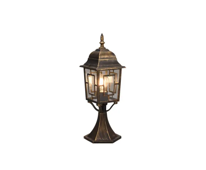 Wysyłka od ręki | Lampa ogrodowa klasyczna niska E27 60W VOLTURNO Trio