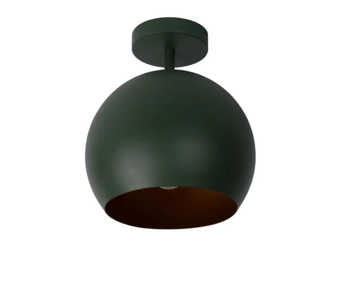 Lampa sufitowa zielona kulista BINK 1xE27 40W Lucide | Dodaj do koszyka