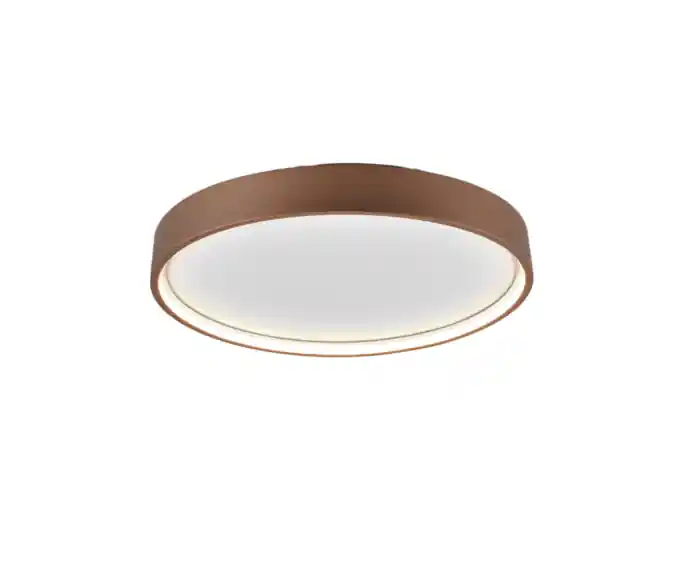 Wysyłka od ręki - Plafon 45 cm LED 29W brązowy okrągły DOHA Trio