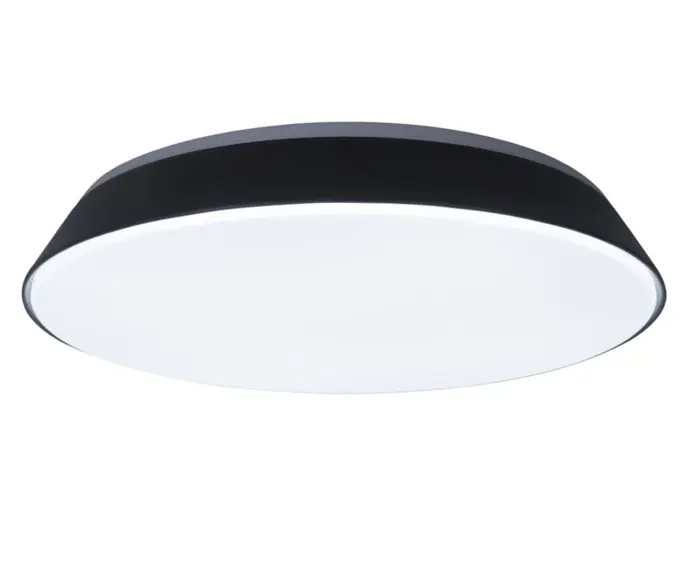 Plafon 45 cm LED 33W czarny okrągły PANTER Lutec | Produkt premium