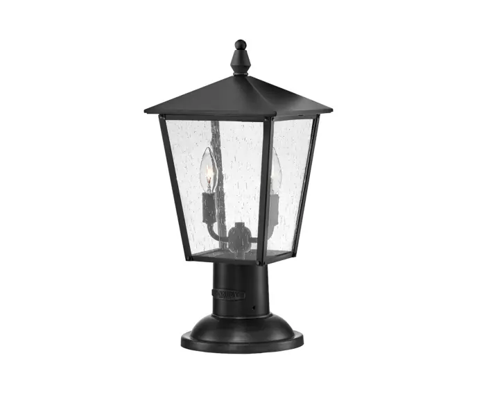 Sprawdzony wybór - Lampa zewnętrzna cokołowa czarna E14 40W Huntersfield Hinkley