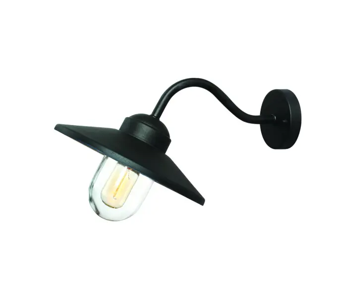 Lampa ścienna zewnętrzna czarna E27 60W Klampenborg Elstead | Sprawdzony wybór