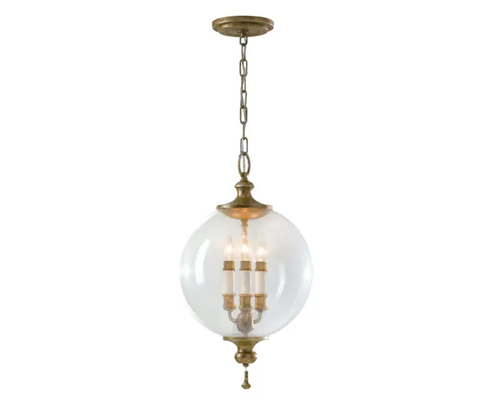 Lampa wisząca szklana kula Argento 3xE14 40W Feiss | Oferta dnia