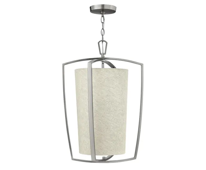 Lampa wisząca szczotkowany nikiel Blakely 3xE14 60W Hinkley | Ostatnie dni