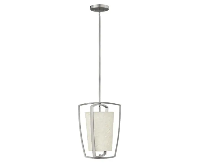 Lampa wisząca szczotkowany nikiel Blakely 1xE27 100W Hinkley | Zamów online