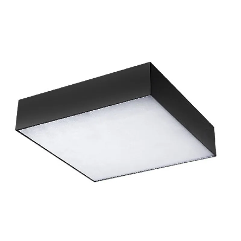 Zostało tylko kilka sztuk | Plafon LED kwadratowy czarny 40cm AZ2275 z serii MONZA - Azzardo