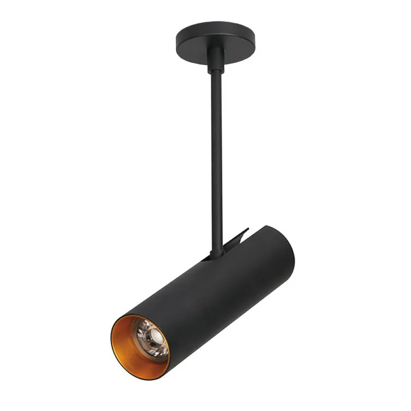 Ekspresowa wysyłka - Oprawa sufitowa metalowa czarno-złota AZ3518 z serii Lens Round - Azzardo