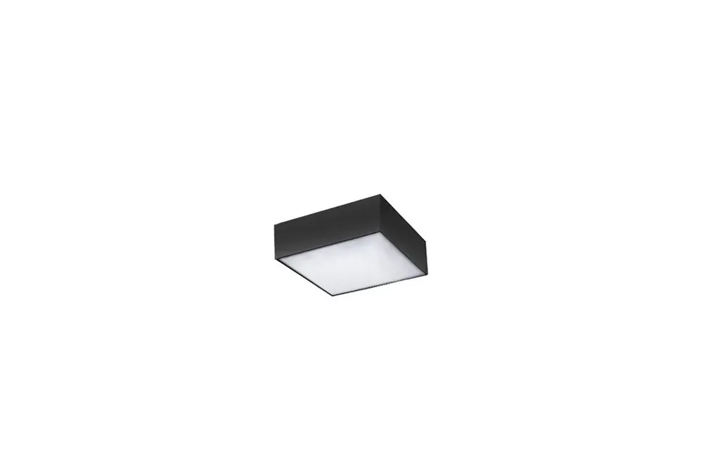 Plafon LED czarny kwadratowy 30cm AZ3267 z serii Monza II - Azzardo | Końcówka zapasów