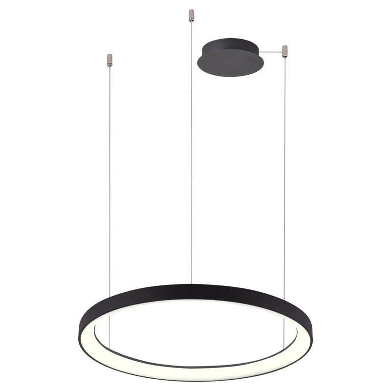 Lampa wisząca LED okrągła czarna 78cm AZ5022 z serii AGNES - Azzardo | Nowy produkt