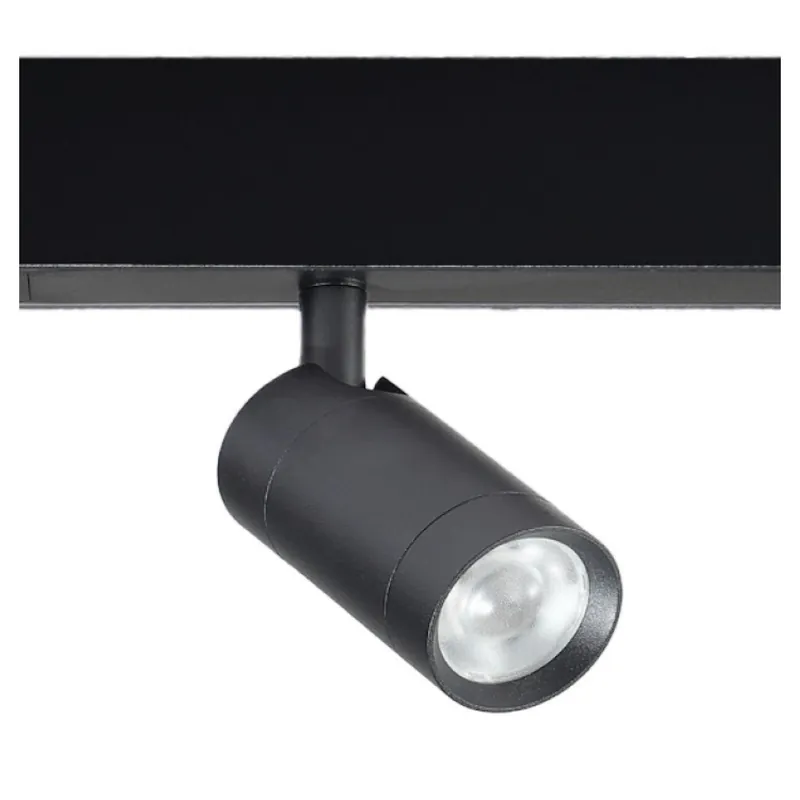 Zostało kilka sztuk - Reflektor szynowy magnetyczny czarny metalowy 7W 3000K AZ5195 z serii BETA OPTICA - Azzardo