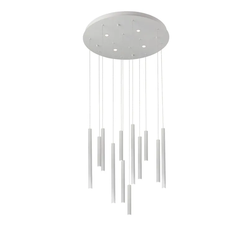 Bezpieczna płatność | Lampa wisząca biała metalowa 16-punktowa AZ5746 z serii ILIOS - Azzardo