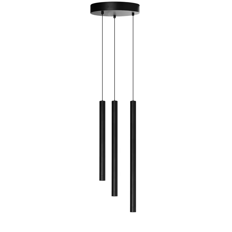 Lampa wisząca metalowa czarna 3-punktowa LED AZ6312 z serii VERNO - Azzardo - Bardzo popularny produkt