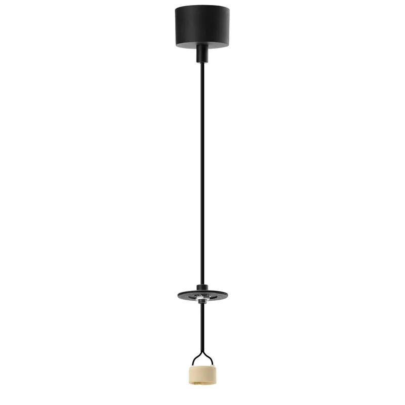 Cena fabryczna | Lampa wisząca metalowa czarna regulowana AZ6156 z serii LUCAS - Azzardo