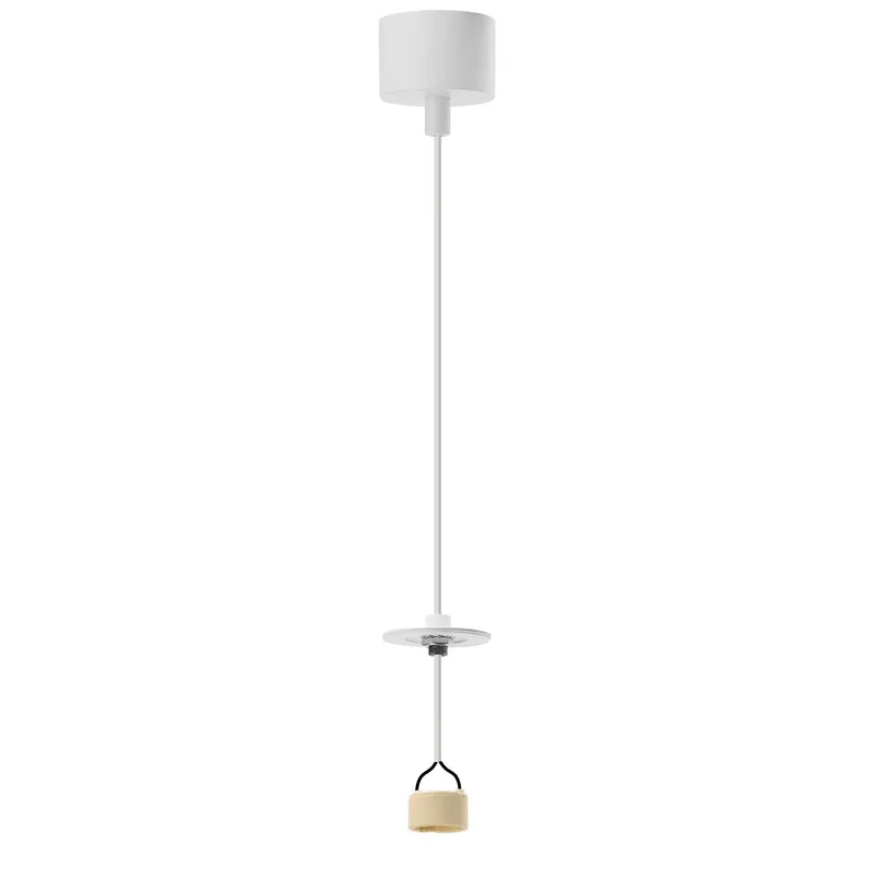 Megacena | Lampa wisząca metalowa biała regulowana AZ6157 z serii LUCAS - Azzardo