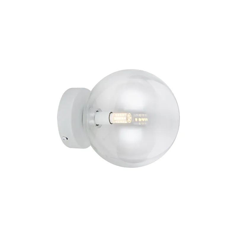 Kinkiet metalowy biały kwadratowy AZ5882 z serii BUBBLES - Azzardo - Oferta dnia
