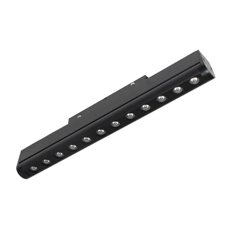 Wielka wyprzedaż - Reflektor szynowy magnetyczny czarny metalowy 12W 3000K AZ6089 z serii IRMA - Azzardo