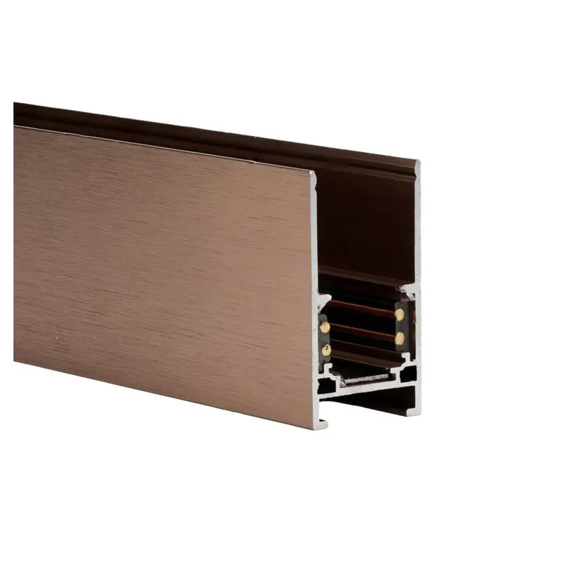 Oferta promocyjna - Szyna magnetyczna metalowa brązowa 100cm AZ6354 z serii ALFA MAGNETIC - Azzardo