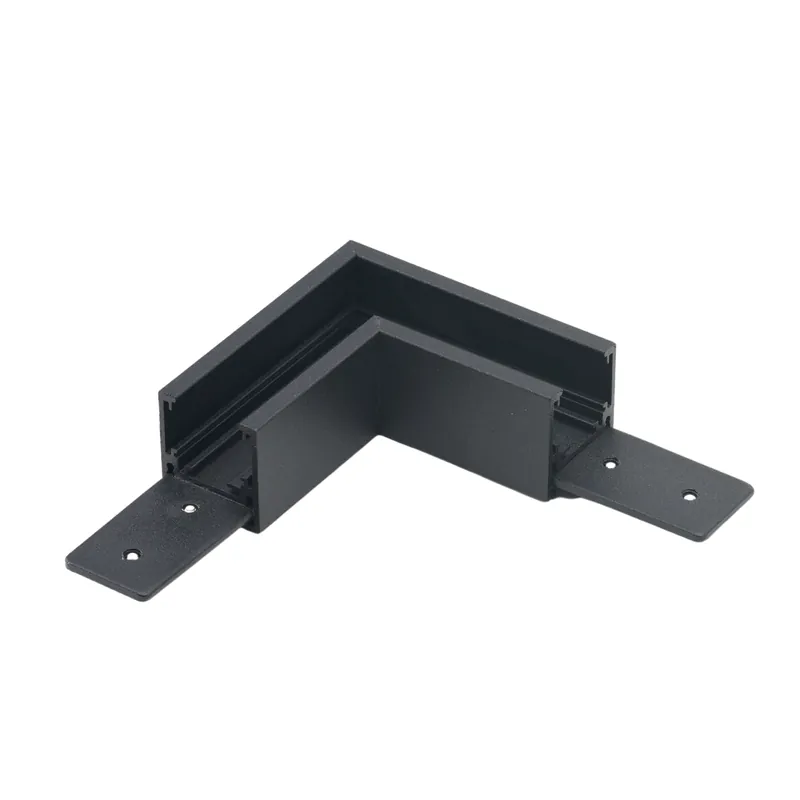 Alfa Złącze L do szyny magnetycznej dwufazowej TRACK MAGNETIC 27 CORNER 90 Czarny AZ5003 - Azzardo | Już w sprzedaży