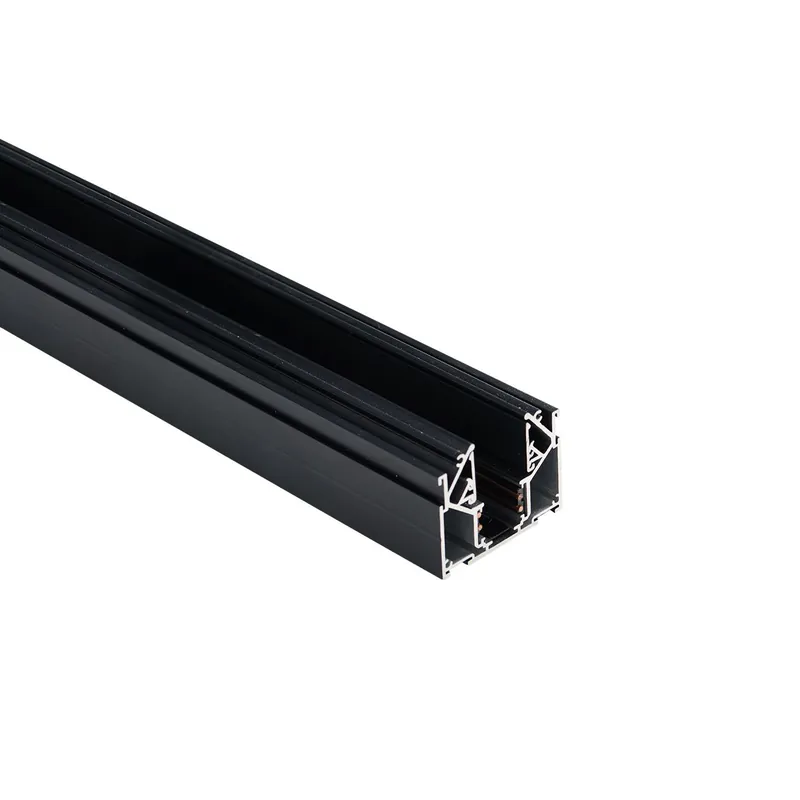 Kupuj bezpiecznie - Szynoprzewód magnetyczny czarny metalowy 200cm AZ5837 z serii ALFA STRETCH - Azzardo