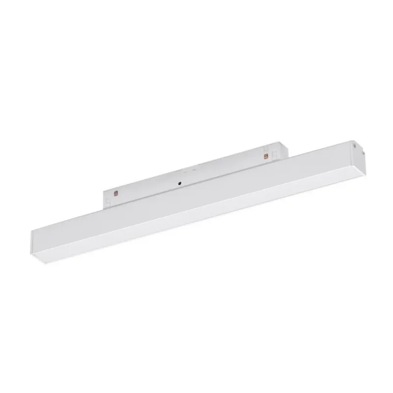 Reflektor magnetyczny biały metalowy 30cm 12W z serii SAGA TRACK MAGNETIC CCT - Azzardo - Produkt premium