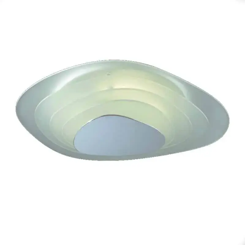 Promocja - Plafon szklany biały z chromem 60cm AZ0198 z serii STRATO - Azzardo