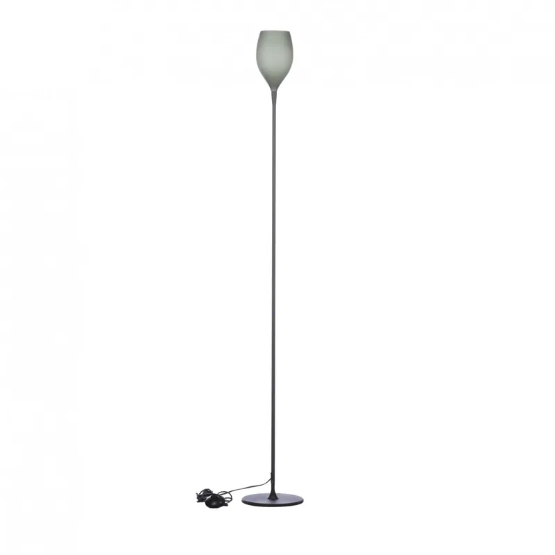 Lampa podłogowa szklana oliwkowo-czarna 165cm AZ1079 z serii IZZA - Azzardo - Zniżka