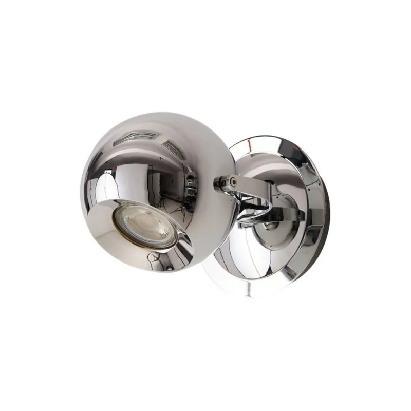 Kinkiet metalowy chromowany regulowany 12cm AZ1346 z serii GULIA - Azzardo | Najlepsza cena