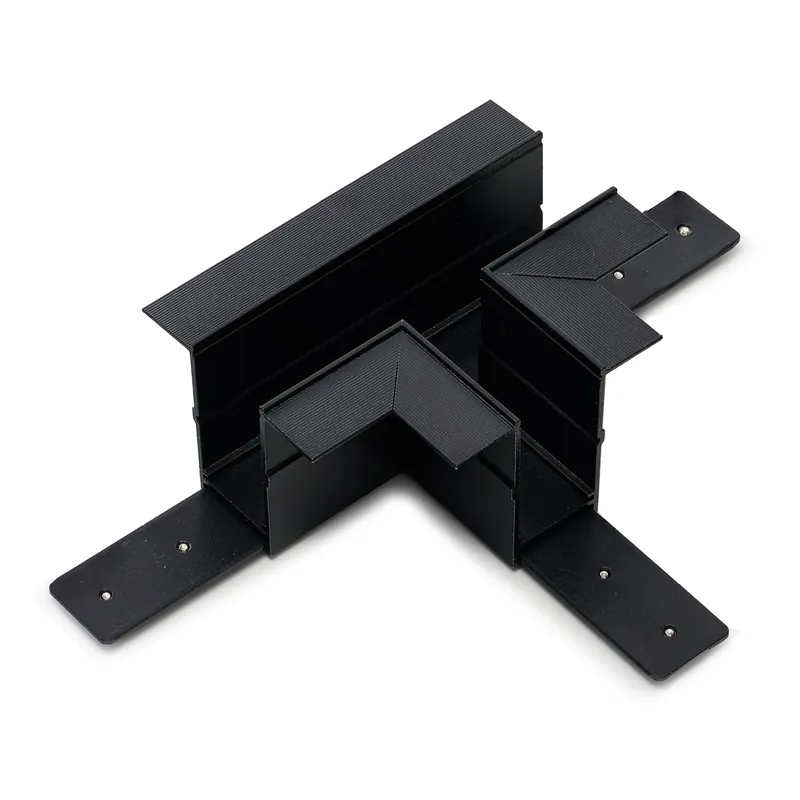 Szybka dostawa - Łącznik mechaniczny T aluminiowy czarny AZ6702 z serii BETA MAGNETIC - Azzardo