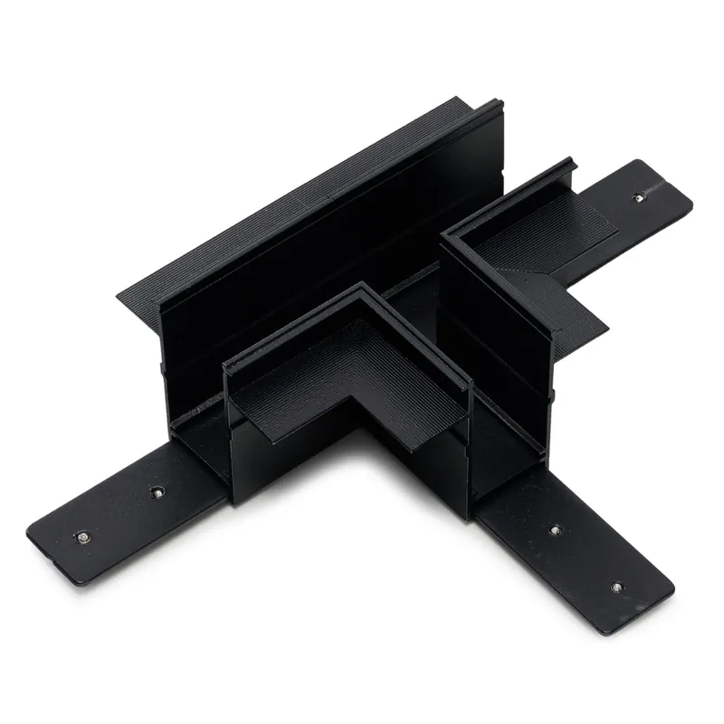 Łącznik mechaniczny T aluminiowy czarny AZ6703 z serii BETA MAGNETIC - Azzardo | Bestseller