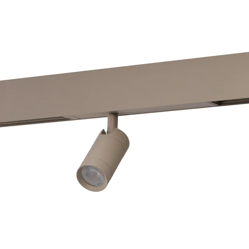 Szybka wysyłka - Reflektor szynowy magnetyczny aluminiowy beżowy 7W 3000K AZ7357 z serii BETA OPTICA - Azzardo