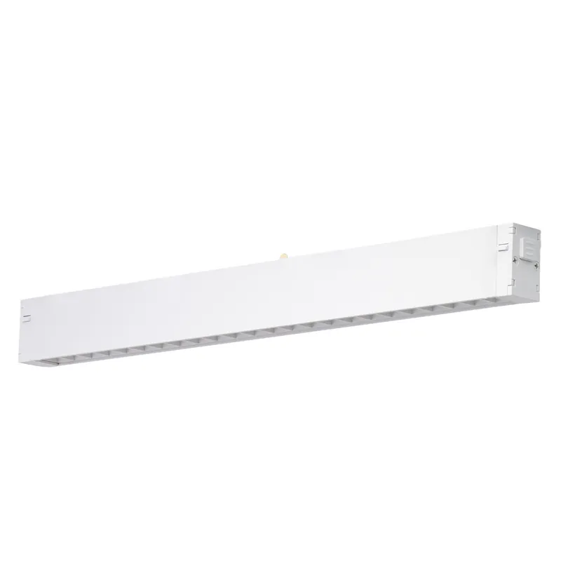 Jakość premium - Reflektor szynowy magnetyczny biały aluminiowy 42cm 4000K AZ6457 z serii KIRA - Azzardo