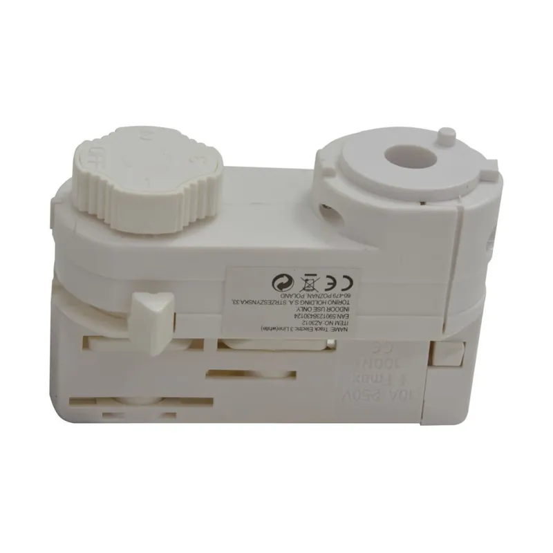 Adapter do szynoprzewodu TRACK ELECTRIC 3LINE Biały AZ3012 - Azzardo | Bezpośrednio od producenta