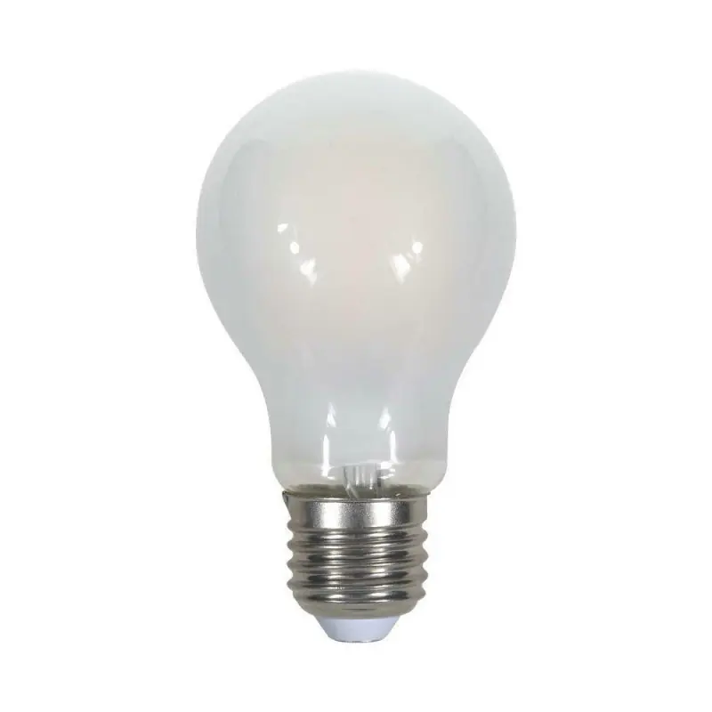 Żarówka LED V-TAC 8W filament E27 A67 mrożona VT-1938 6400K 800lm | Prosto od producenta