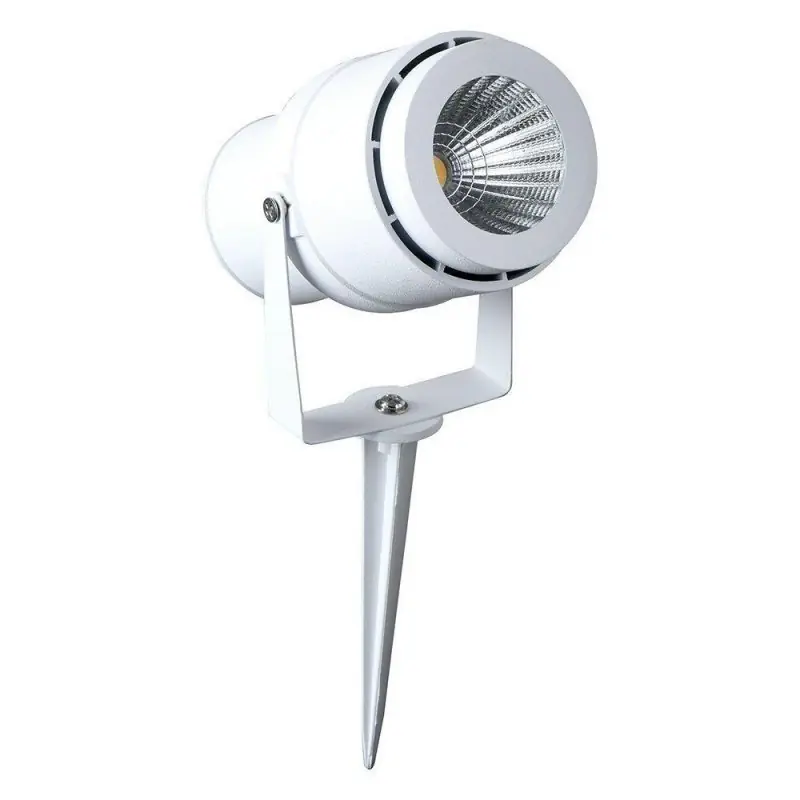 Oszczędź - Oprawa gruntowa ogrodowa wbijana LED V-TAC 12W biała VT-857 Kolor Zielony 720lm