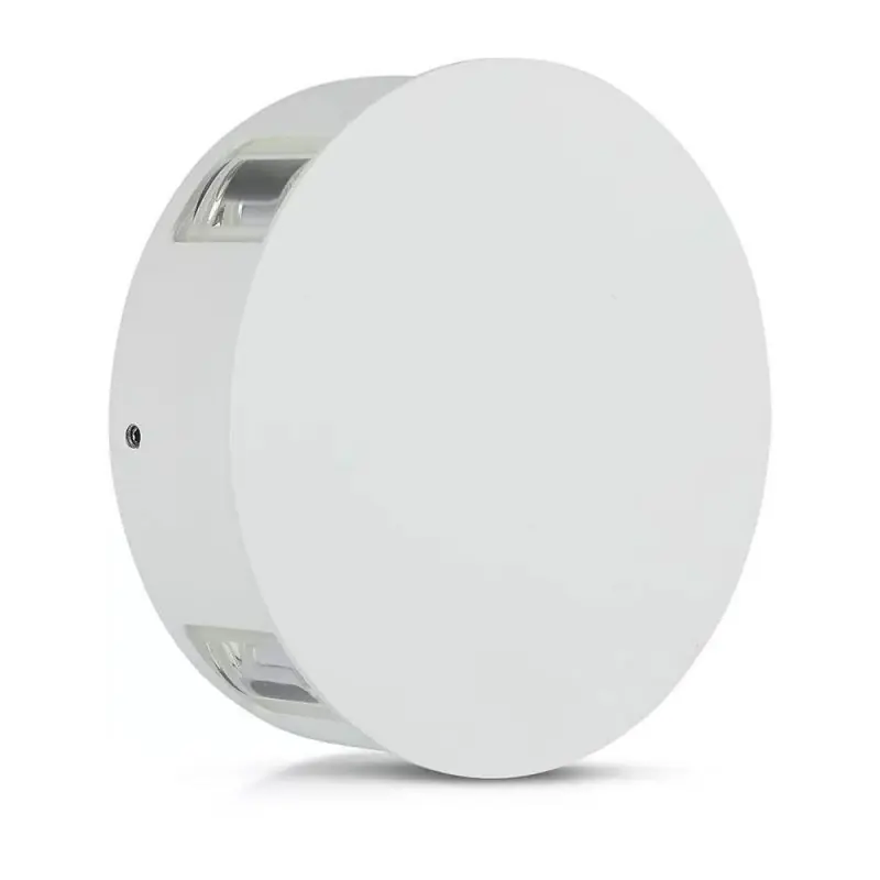 Ekstra rabat - Oprawa ścienna V-TAC 4W LED IP65 biała okrągła VT-706 3000K 440lm