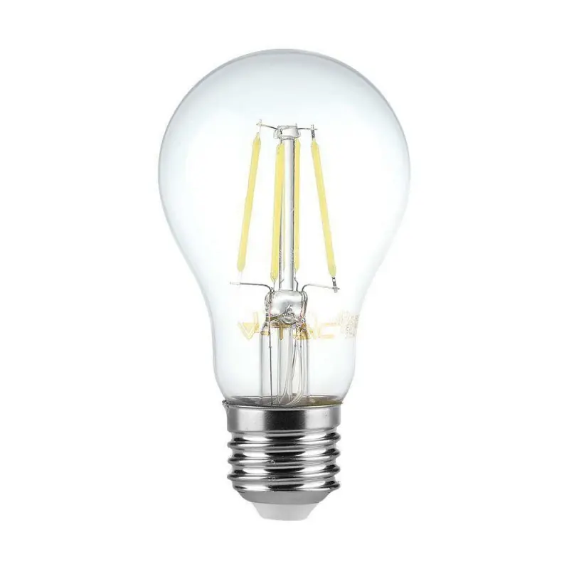 Wygodne zakupy - Żarówka LED V-TAC 8W filament E27 A65 ściemnialna VT-2288D 3000K 720lm